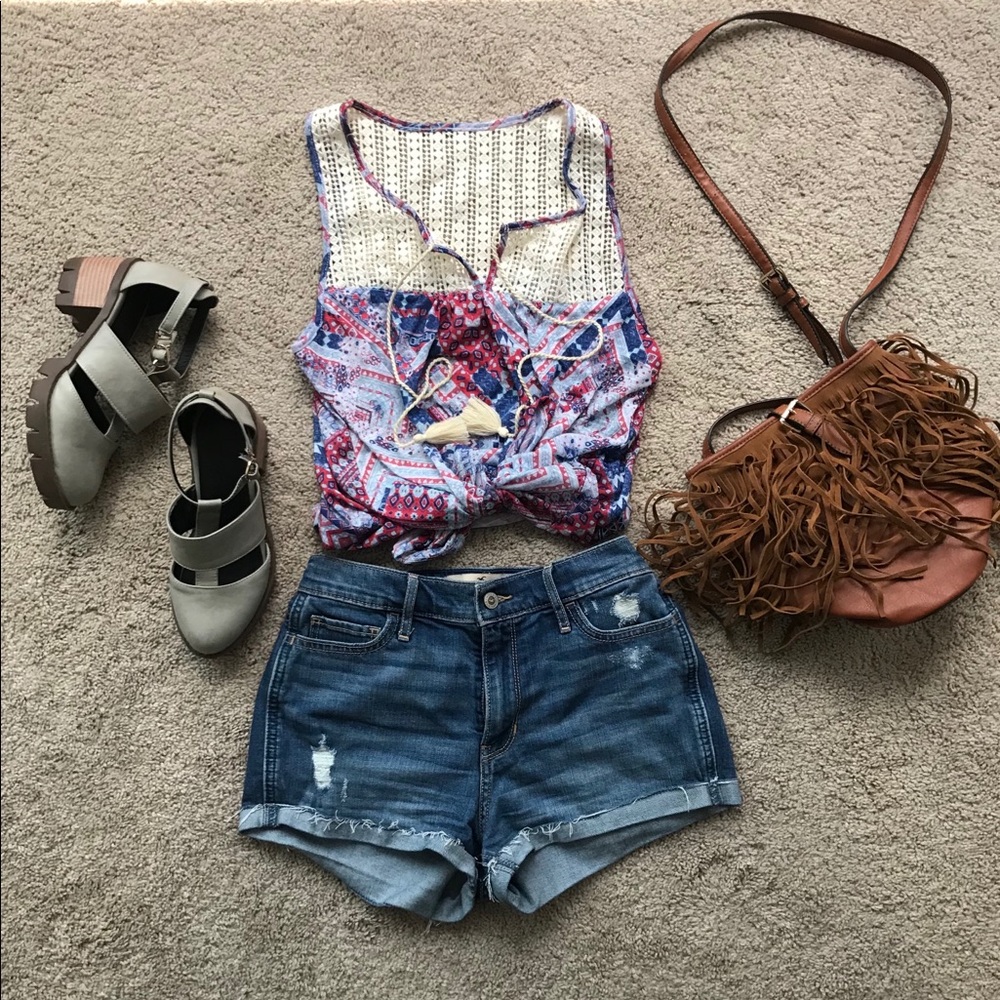 Boho tank top